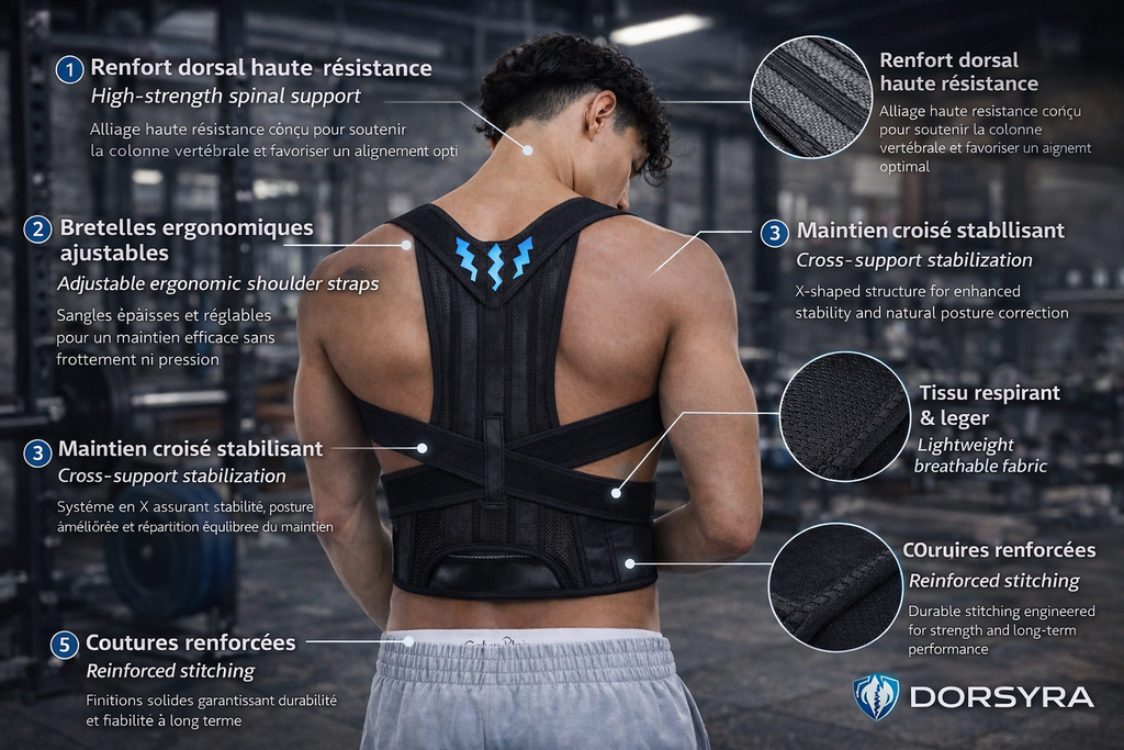 Medical-Grade Posture Corrector